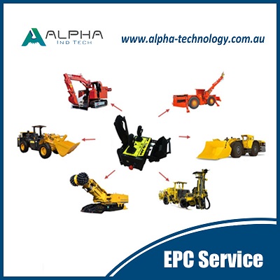 Alpha can provide radio remote control system for almost all kinds of mining equipment.