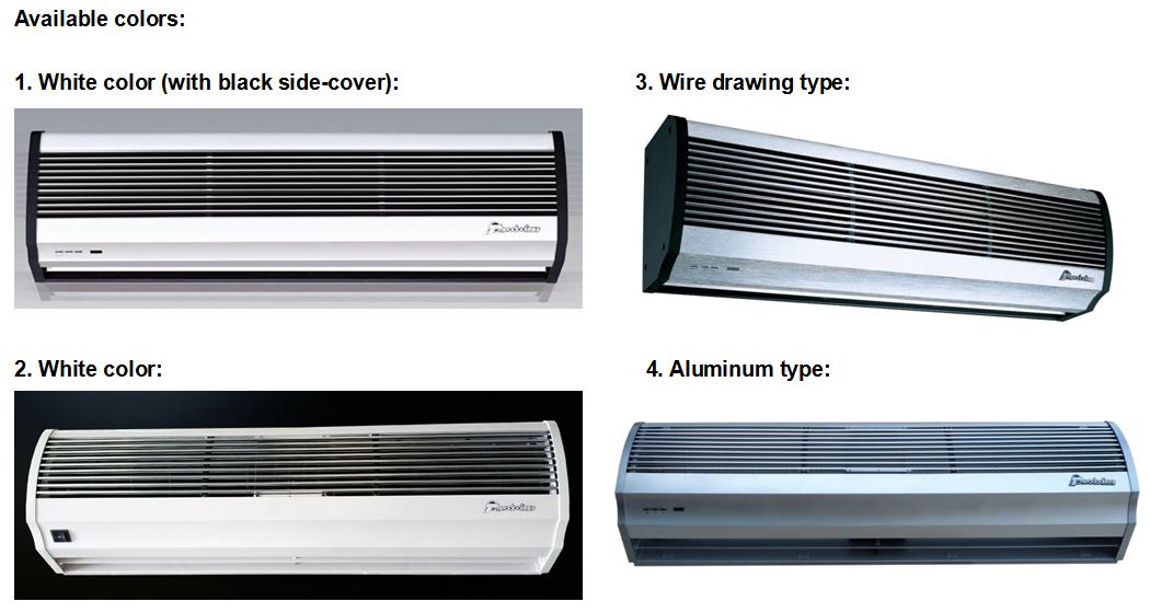 Remote control Single cooling Theodoor Air Curtain For commercial building