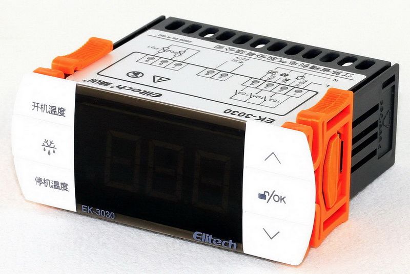One key Reset temperature controller elitech kibnt EK 3030