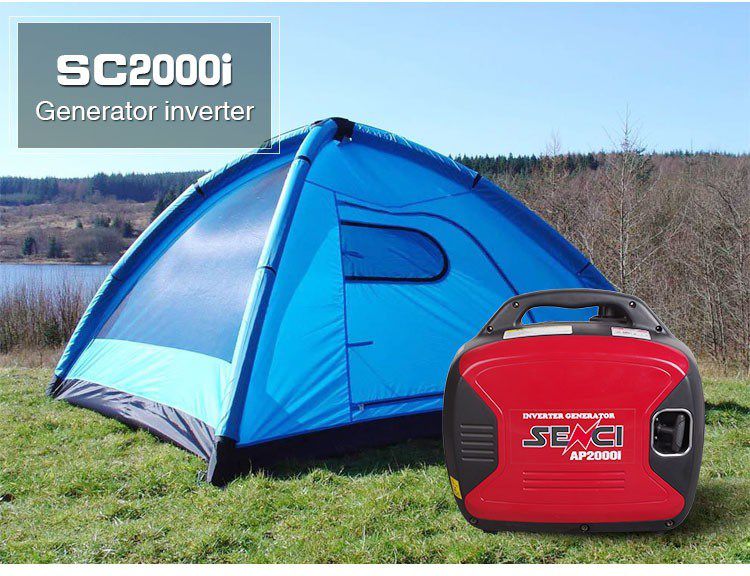  Mini AC Electric Start Gasoline Powered inverter Generator