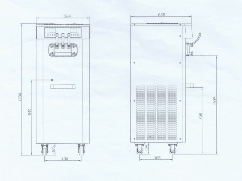 Soft Ice Cream Machine R3145A
