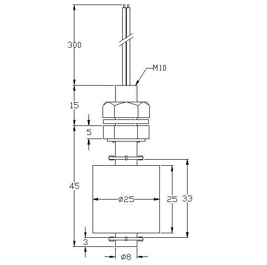 MJ1045P water heater thermal switch